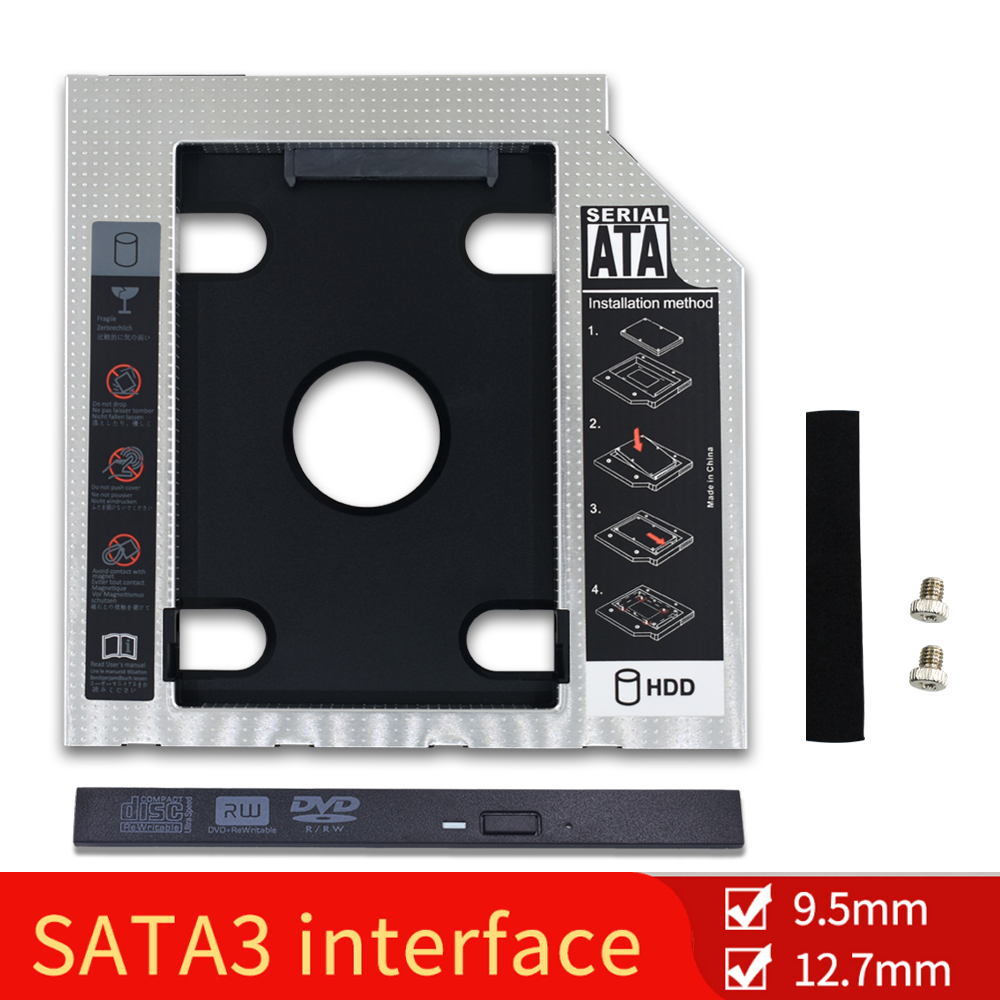 TISHRIC 9.5mm/12.7mm SATA 3.0  2nd HDD ĳ Opt..